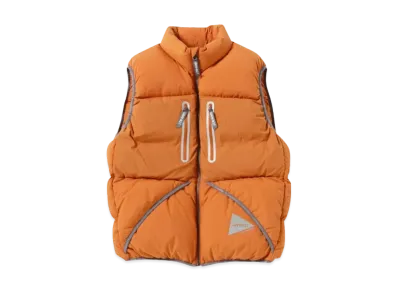 GRAMICCI x and wander Down Vest (Men's) "Orange"