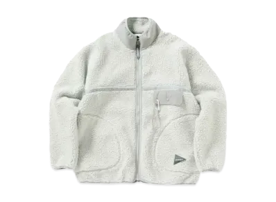 GRAMICCI x and wander JQ Tape Fleece Jacket (Women's) "L.Gray"
