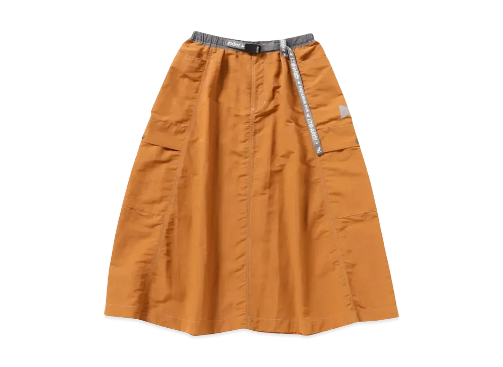 GRAMICCI x and wander Women's Ripstop Voyager Skirt "Orange"