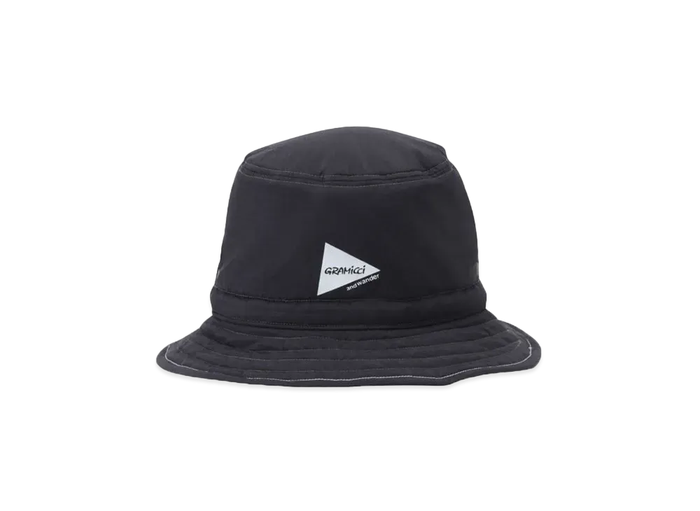 GRAMICCI x and wander Padded Hat "Black"