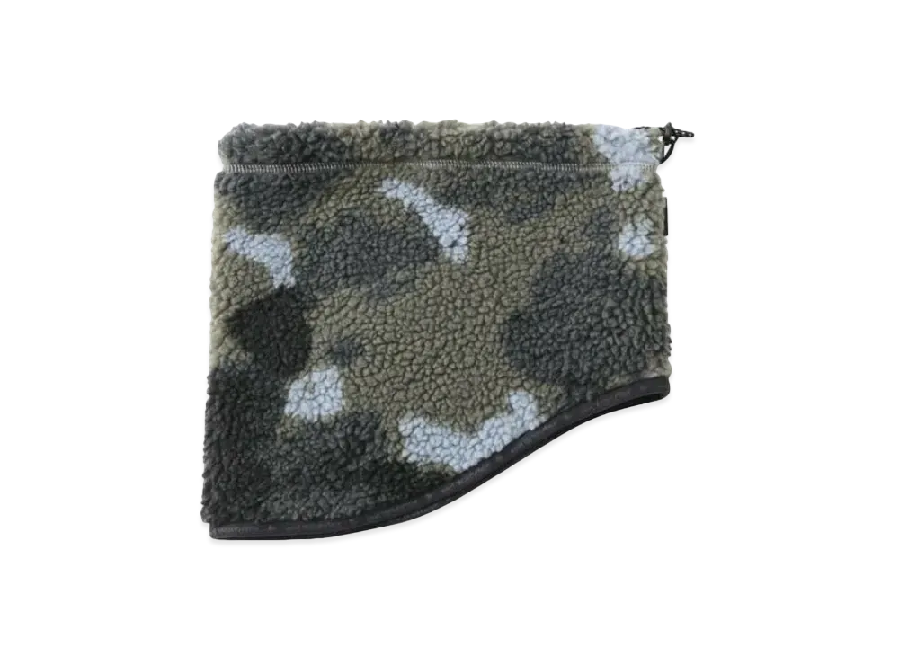GRAMICCI x and wander JQ Tape Fleece Neck Warmer "Camo"
