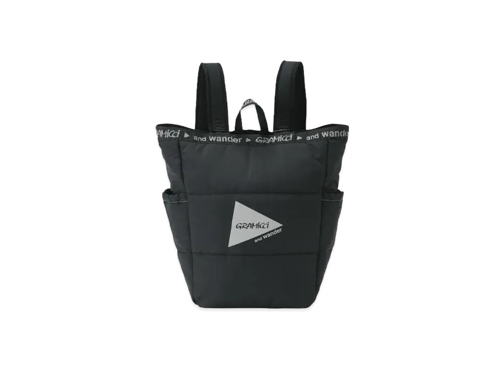 GRAMICCI x and wander Padded 2Way Pack "Black"