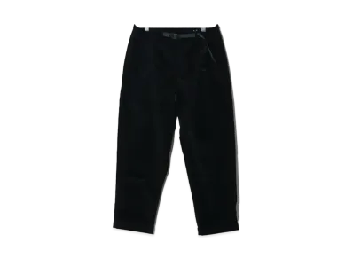 GRAMICCI Stretch Corduroy Tuck Tapared Pant "Black"