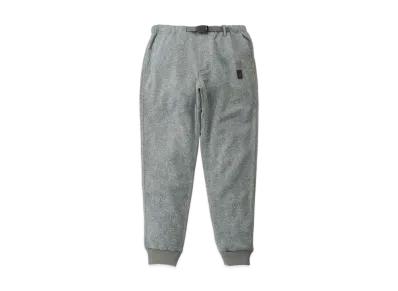 GRAMICCI Bonding Knit Fleece Narrow Rib Pant "Heather Grey"