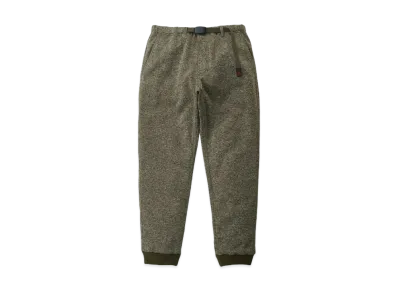 GRAMICCI Bonding Knit Fleece Narrow Rib Pant "Heather Olive"