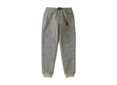 GRAMICCI Bonding Knit Fleece Narrow Rib Pant "Oatmeal"