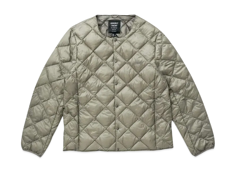 GRAMICCI x TAION Inner Down Jacket "Stone Grey"