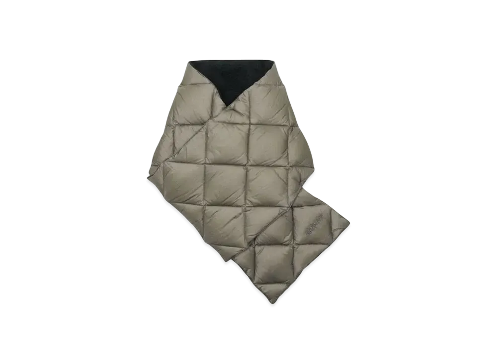 GRAMICCI x TAION Down Scarf "Stone Grey"