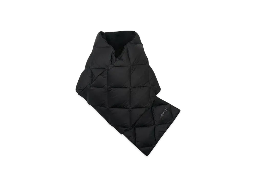 GRAMICCI x TAION Down Scarf "Black"