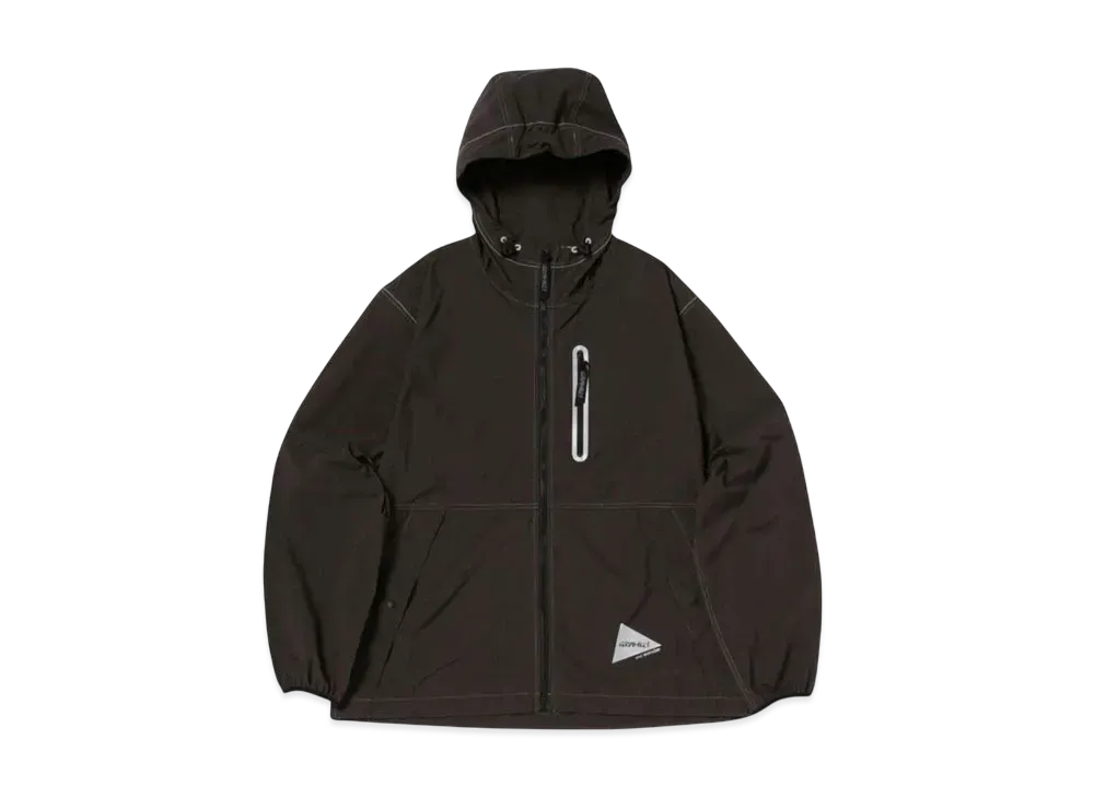GRAMICCI x and wander Brushed Nylon Jacket "Charcoal"
