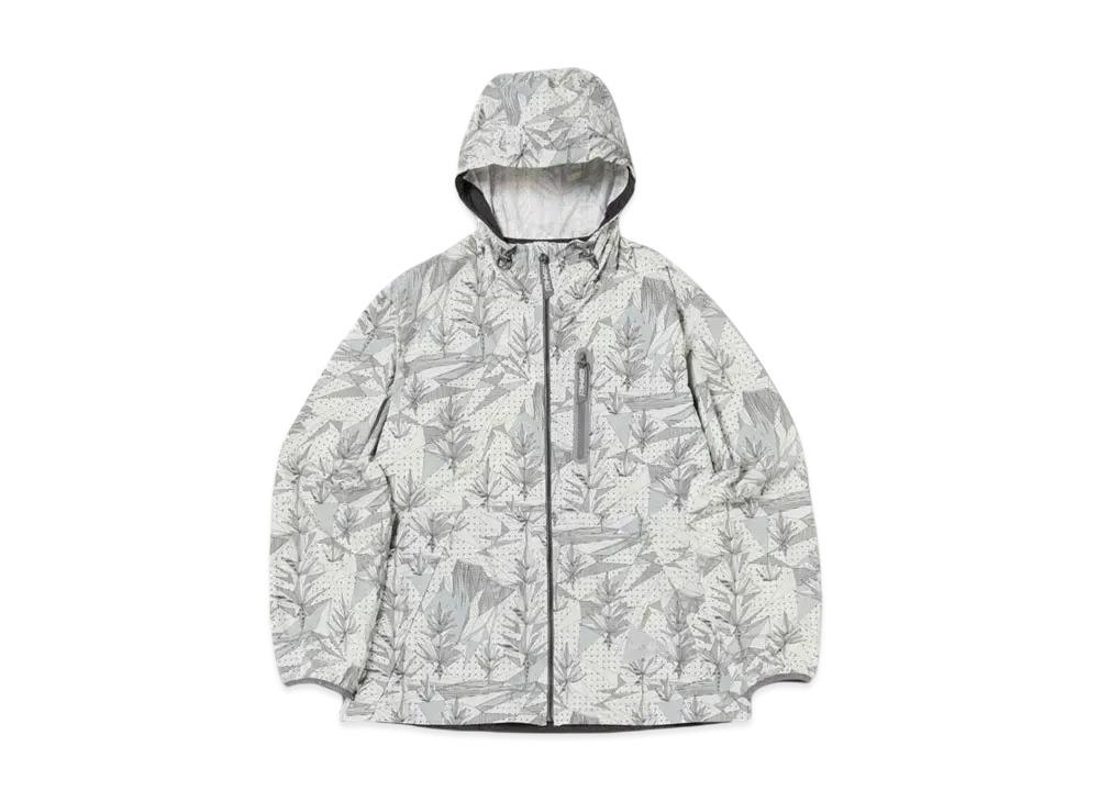 GRAMICCI x and wander Brushed Nylon Jacket "Yosemite Grey"