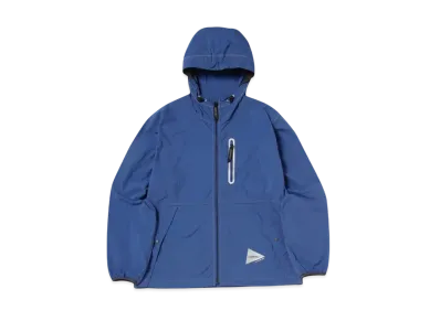 GRAMICCI x and wander Brushed Nylon Jacket "Blue"