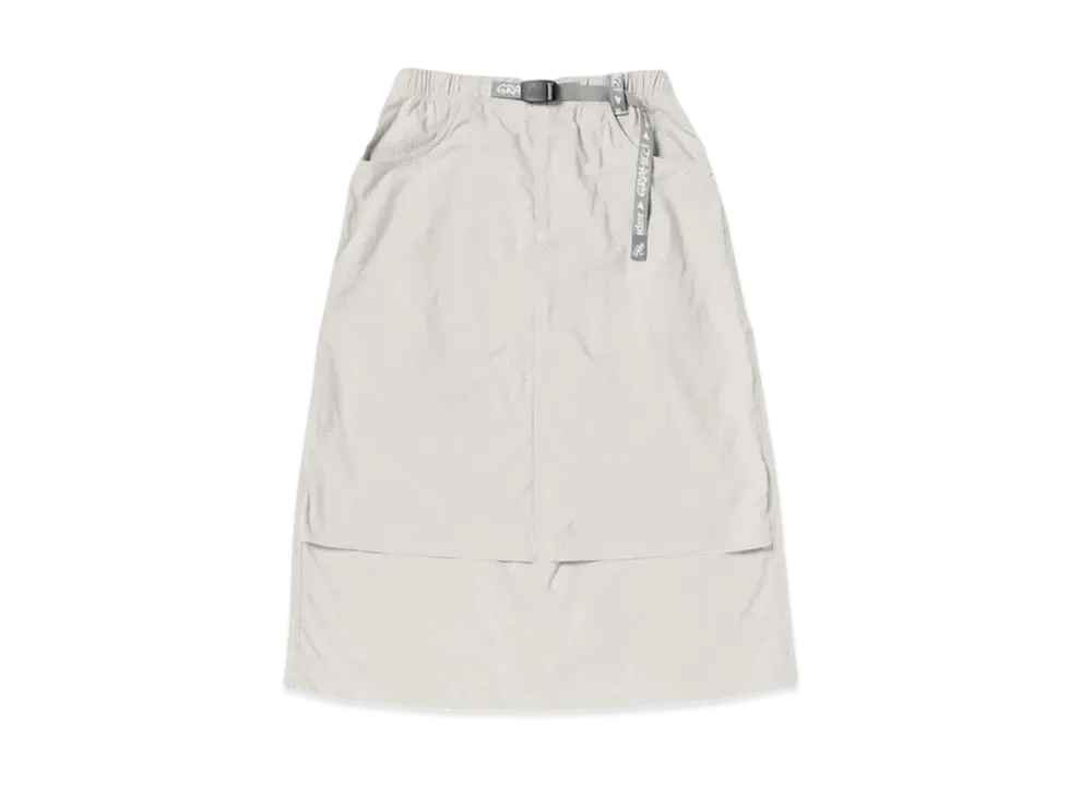 GRAMICCI x and wander Nylon Double Knee Skirt "L.Gray"