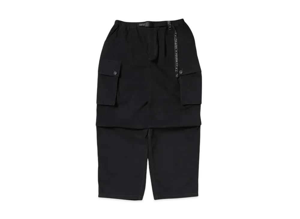 GRAMICCI x and wander Military Wide Pant "Black"