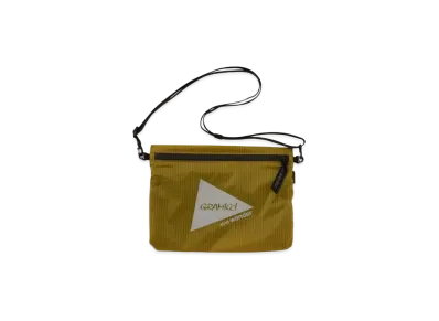 GRAMICCI x and wander Nylon Sacoche "Beige"