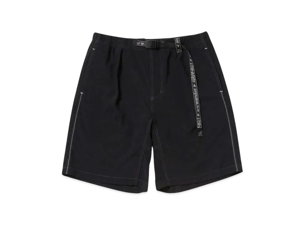 GRAMICCI x and wander Nylon G-Short "Black"