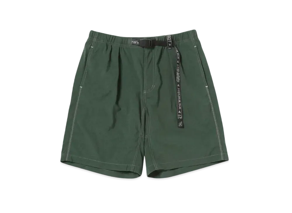 GRAMICCI x and wander Nylon G-Short "Green"