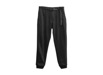 GRAMICCI Bonded Knit Fleece Narrow Rib Pants "Black"