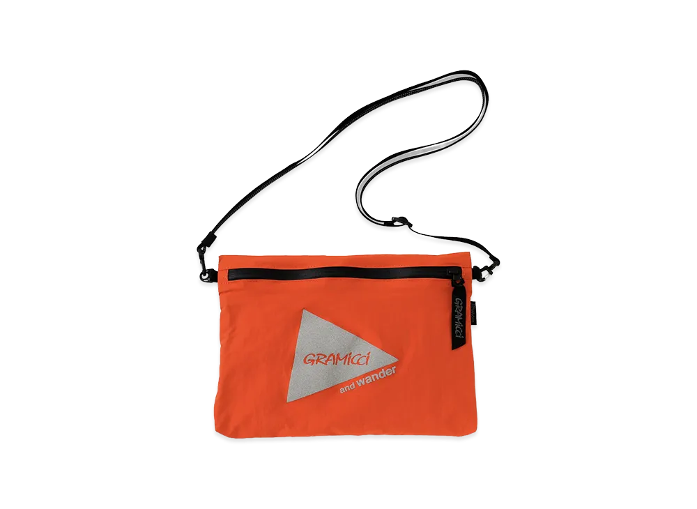 GRAMICCI x and wander Nylon Sacoche "Orange"