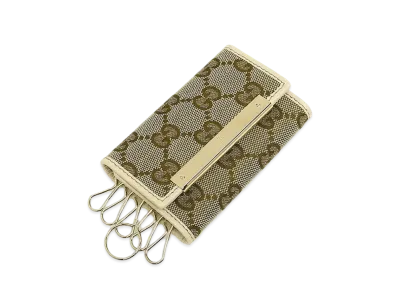 GUCCI GG Canvas Key Case