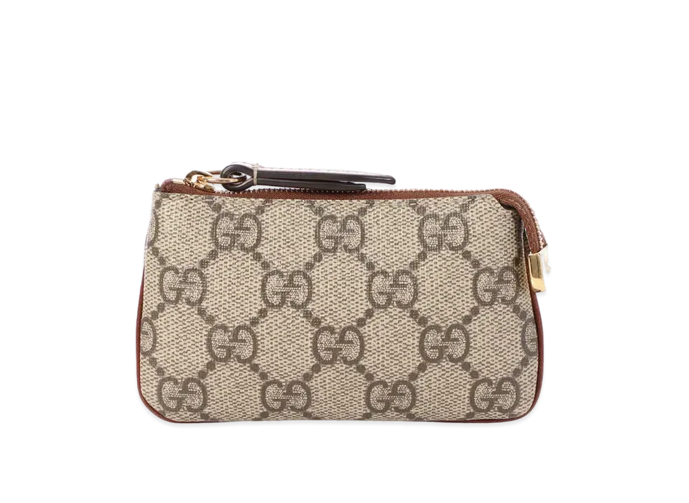 GUCCI GG Supreme Key Coin Case Purse