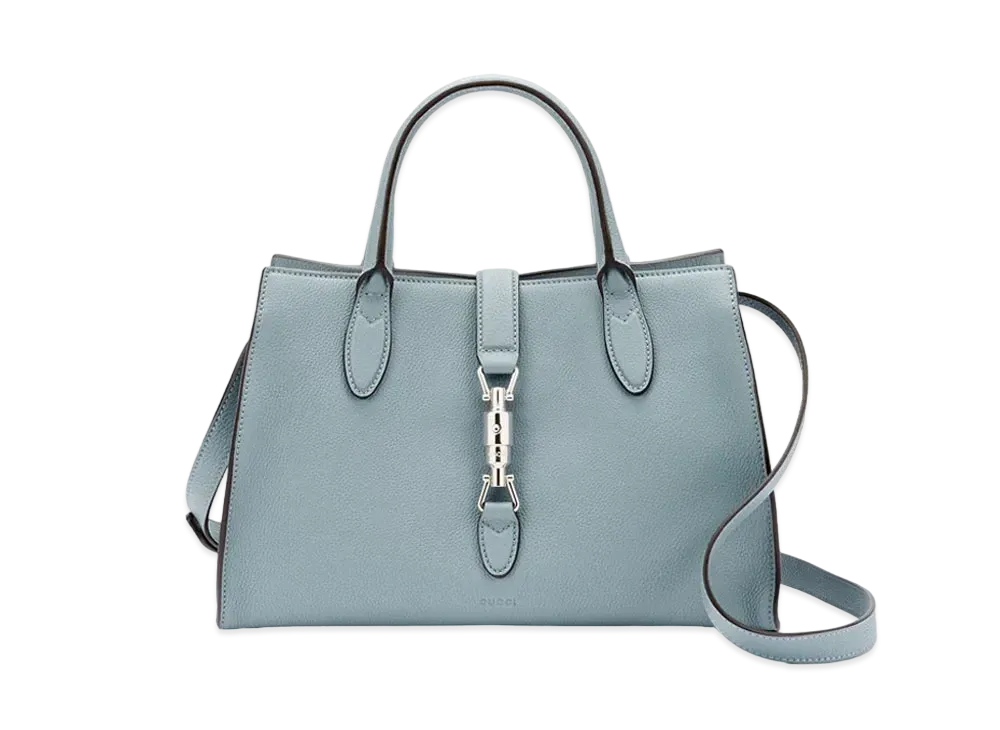 GUCCI Jackie Soft Tote 2WAY "Light Blue"