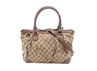GUCCI GG Canvas 2WAY Bag