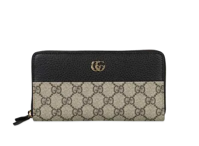 GUCCI GG Marmont Zip Around Wallet