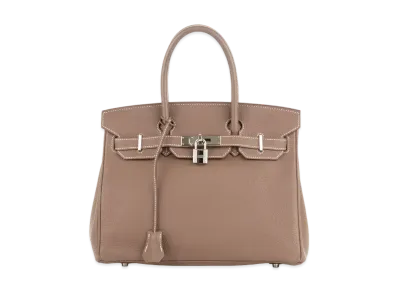 Hermes Birkin Togo "Etoupe/Silver"