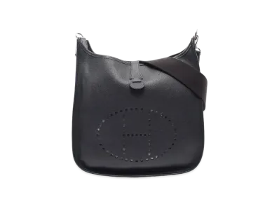 Hermes Evelyne 3 Epsom "Noir/Silver"