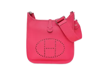 Hermes Evelyne 3 Epsom "Rose/Silver"