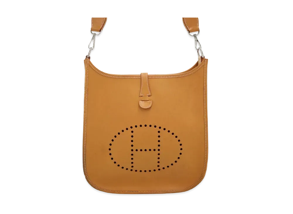 Hermes Evelyne 1 Box Calf "Gold/Silver"