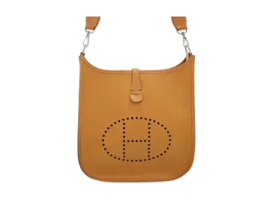 Hermes Evelyne 1 Box Calf "Gold/Silver"
