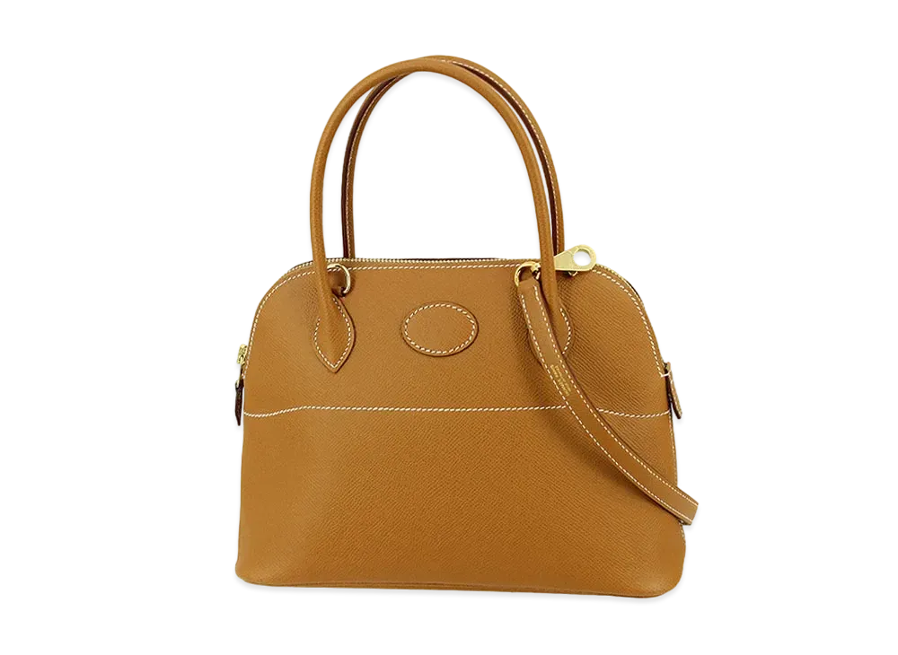 Hermes Bolide Epsom "Gold/Gold"