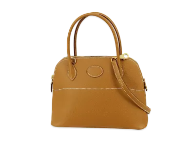 Hermes Bolide Epsom "Gold/Gold"
