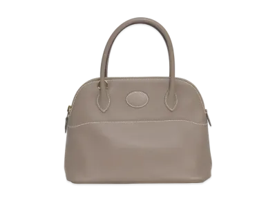 Hermes Bolide Swift "Etoupe/Gold"