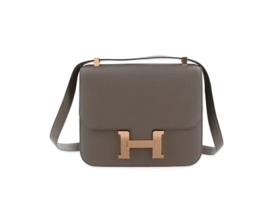 Hermes Constance Epsom "Etain/Rose Gold"