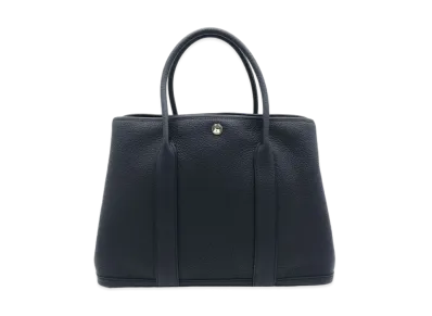 Hermes Garden Party Negonda "Noir/Silver"
