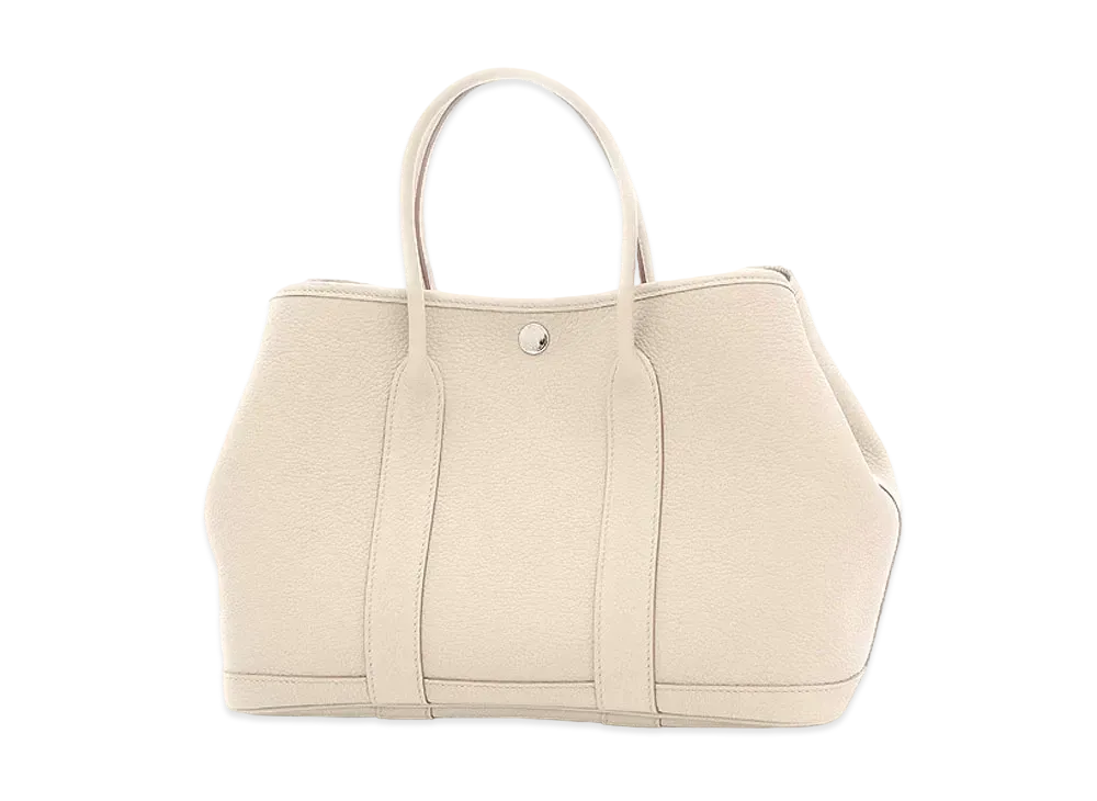 Hermes Garden Party Negonda "Blanc/Silver"