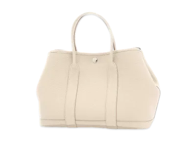 Hermes Garden Party Negonda "Blanc/Silver"
