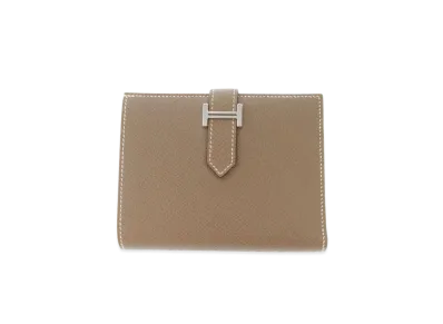 Hermes BearnCompact Epsom "Etoupe"
