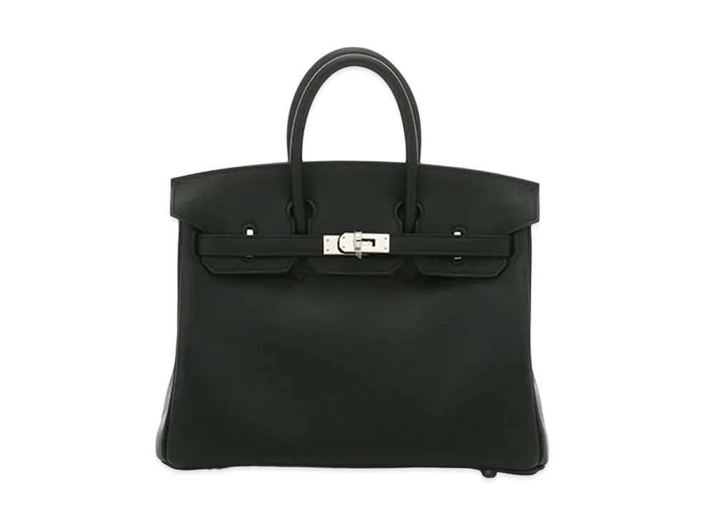 Hermes Birkin Swift Leather "Noir/Silver"