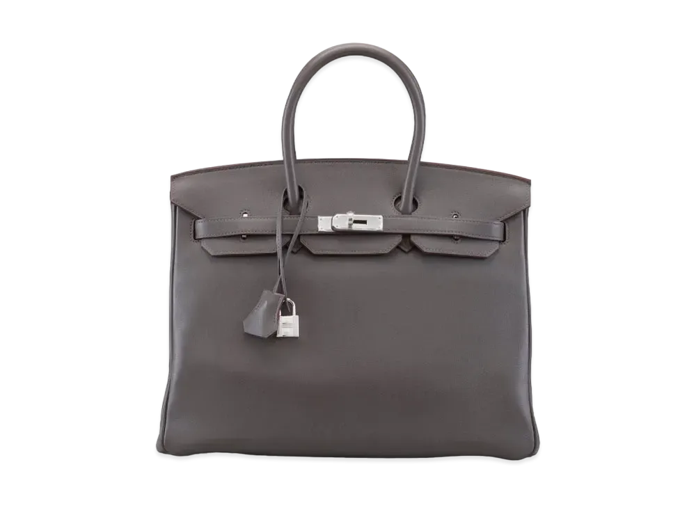 Hermes Birkin Swift "Etain/Silver"