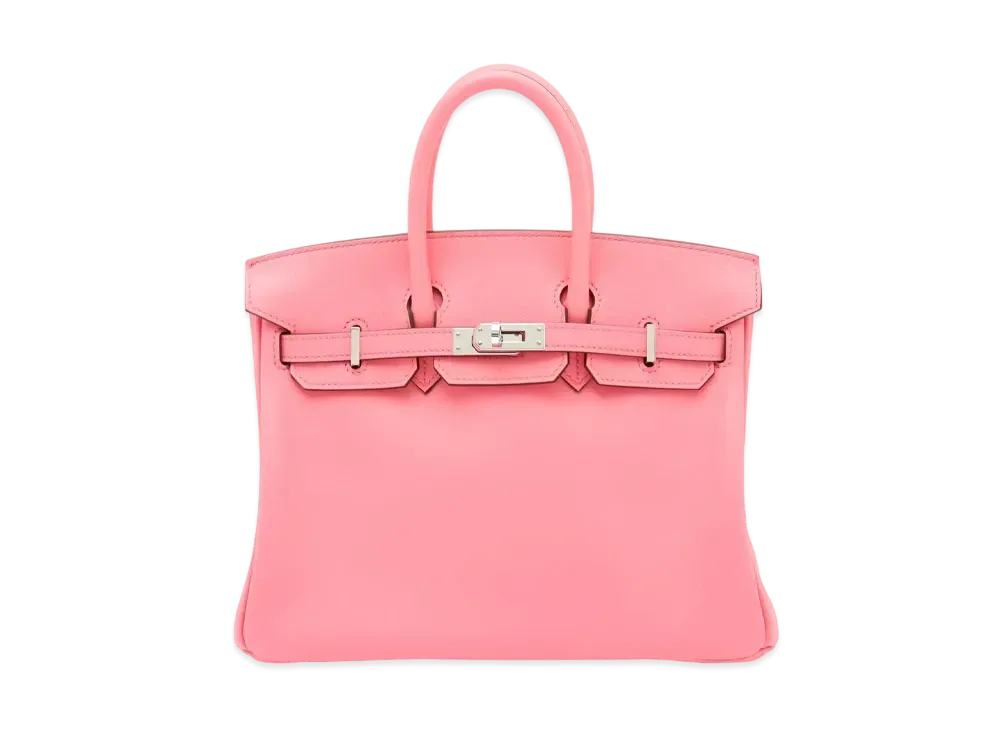Hermes Birkin Swift Leather "Rose Azalee/Silver"