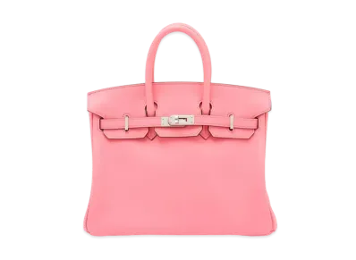 Hermes Birkin Swift Leather "Rose Azalee/Silver"
