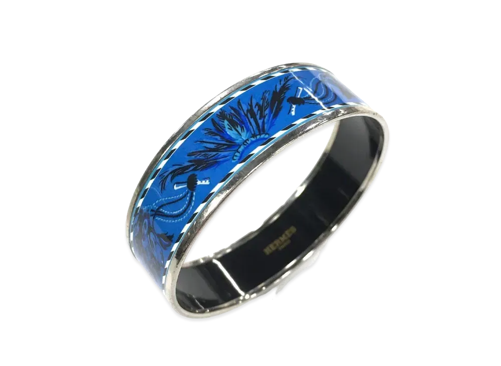 HERMES Email GM Bangle Bracelet "Multicolor"