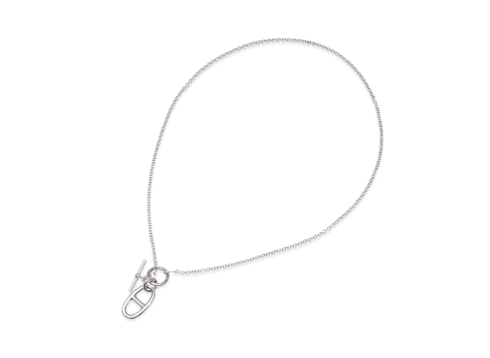 Hermes Chaine D'ancre SV925 Necklace "Silver"