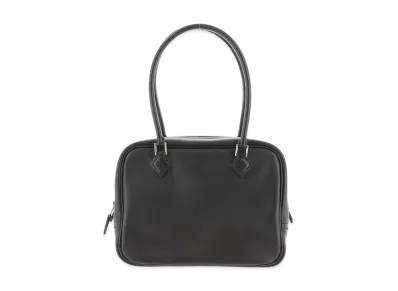 Hermes Plume Swift Leather Hand Bag "Black"