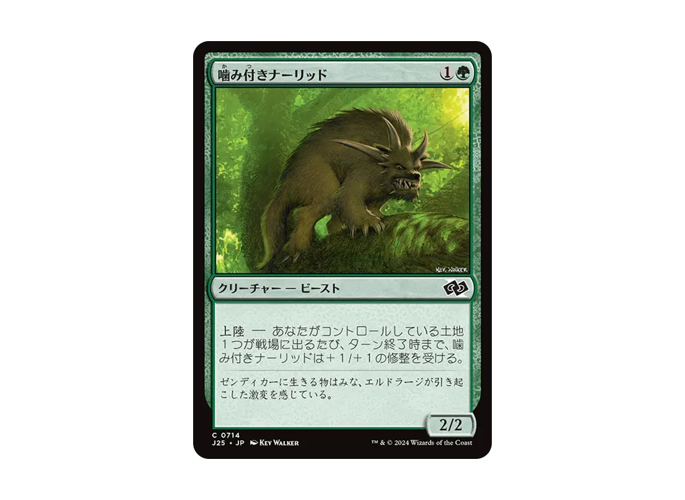 噛み付きナーリッド C [J25 0714]【日本語版】(ファウンデーションズ)