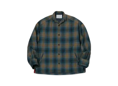 kolor 24WCM-G16115S-B Outer "Blue Check"